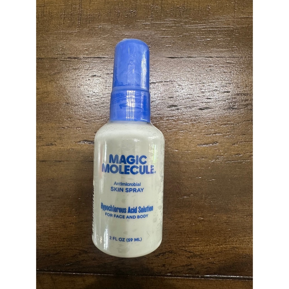 Magic‎ Molecule Antimicrobial Skin Spray Hypochlorous Acid Solution 2oz New